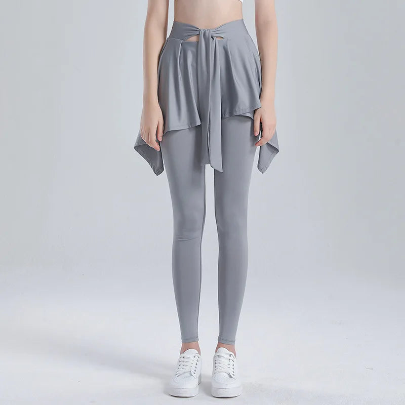 Mini Skirt + Leggings With Pockets