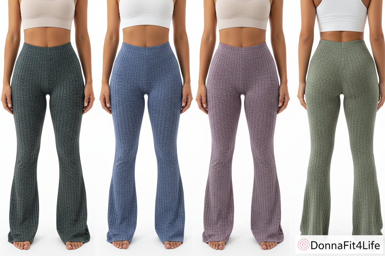 High Waist Flare Pants