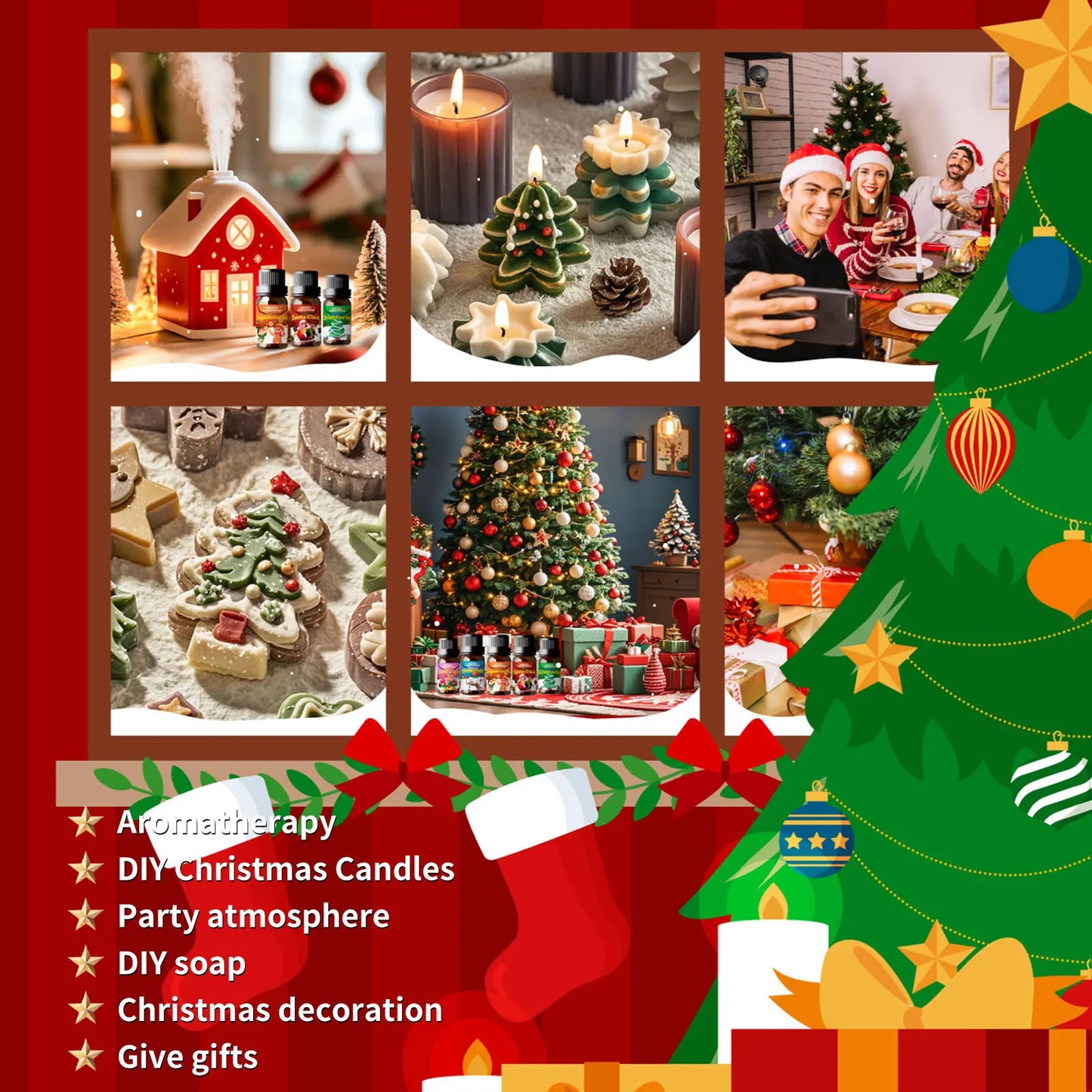 10ml Gingerbread Man Essential Oil Aromatherapy