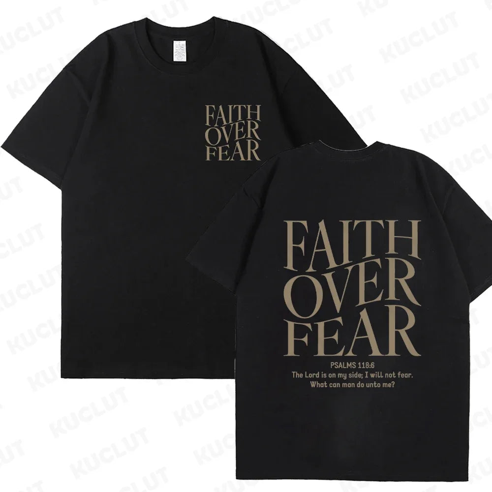 Faith Over Fear Women T-shirt
