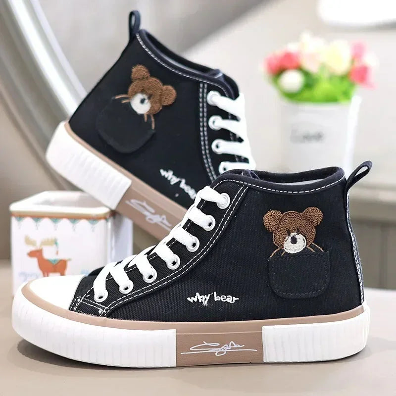 Sugar Bear High Top Shoes- Women