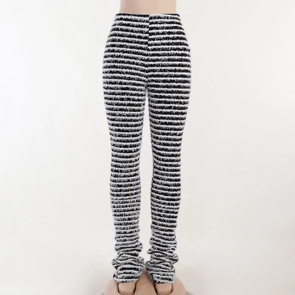 FlexStripe Wide-Leg Pants