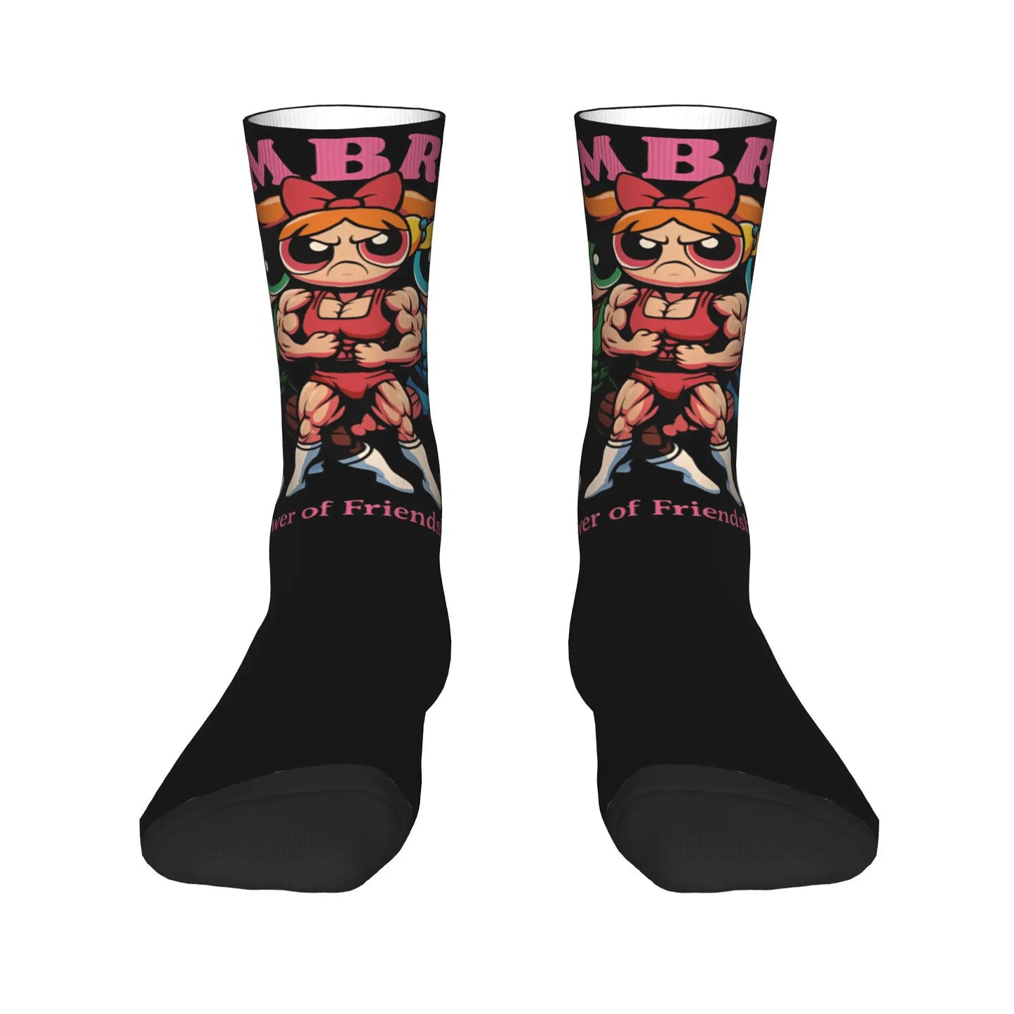 The Powerpuffs Girls Buff Socks