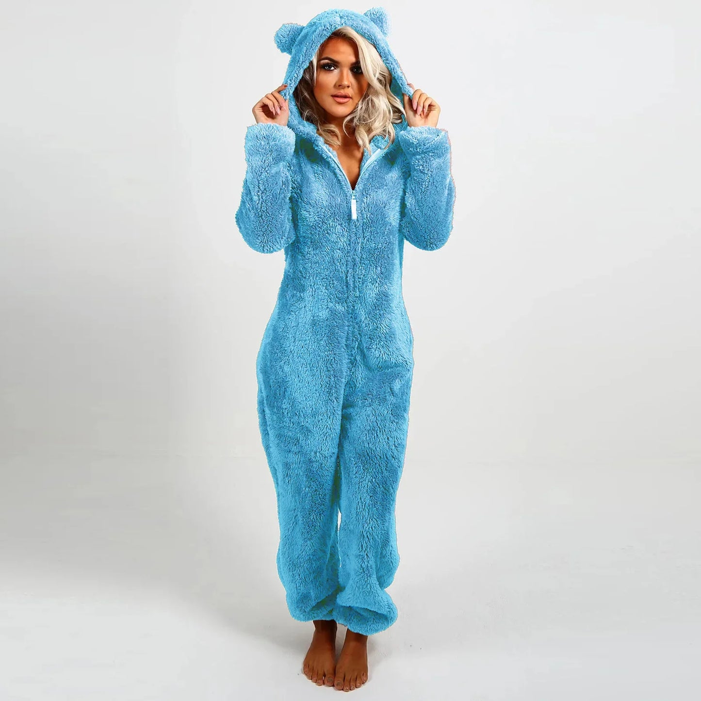 Women's Fleece Onesie Pajamas