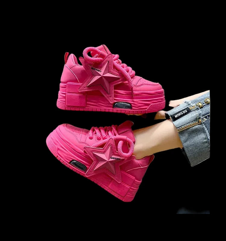Sports Star Platform Sneakers