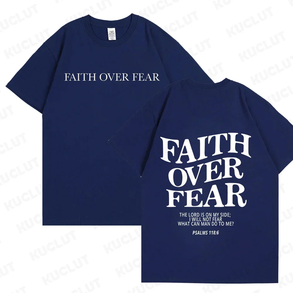 Faith Over Fear Women T-shirt