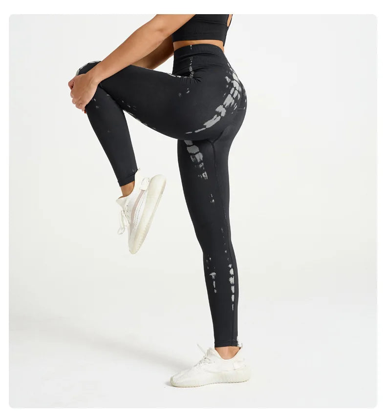 Wolf Print Yoga Legging
