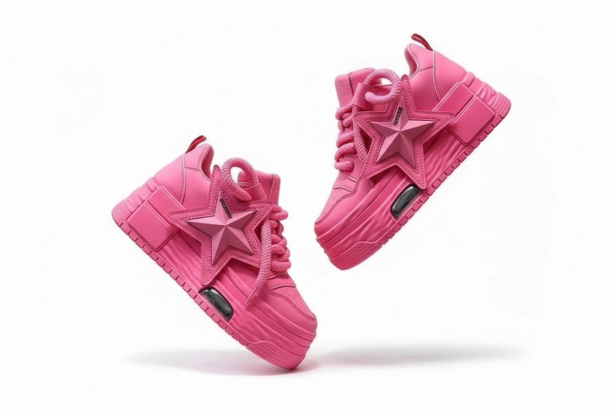 Sports Star Platform Sneakers