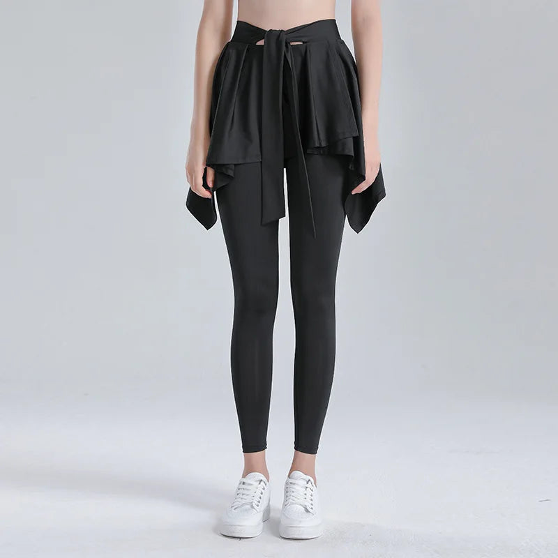 Mini Skirt + Leggings With Pockets