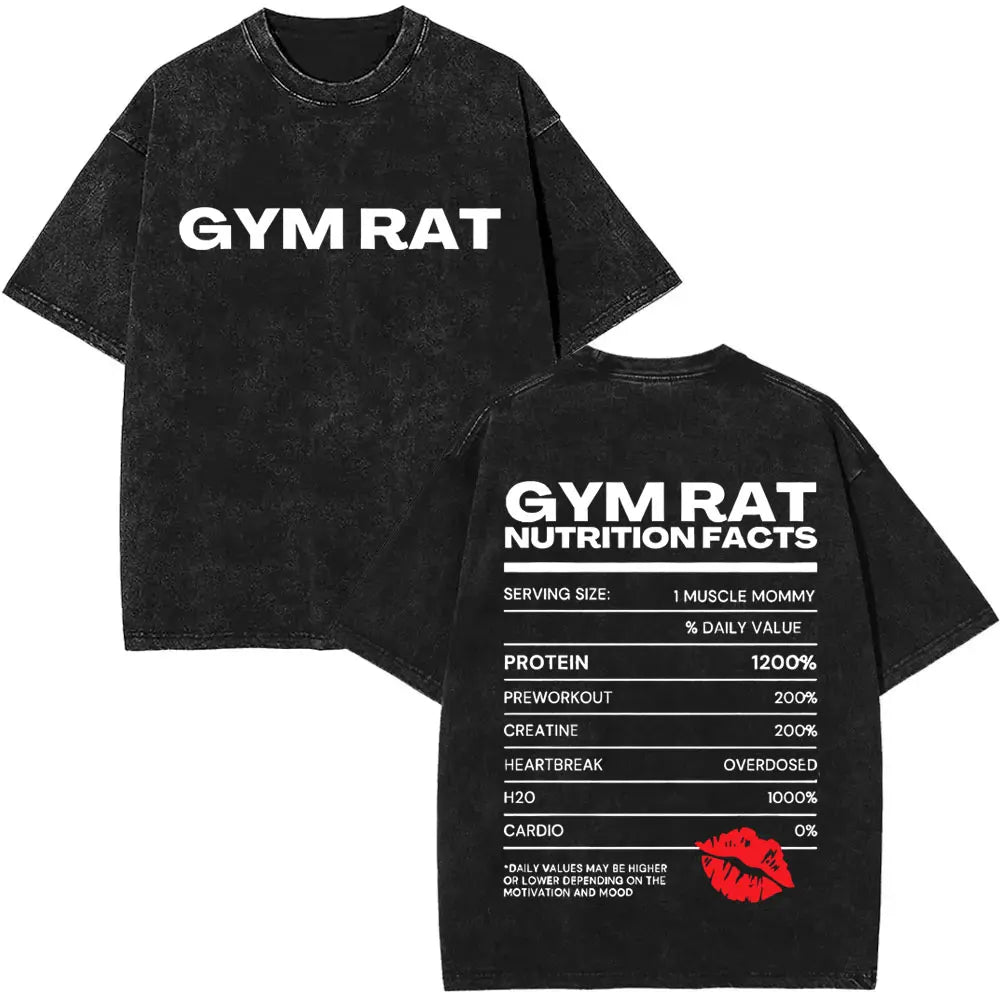 Gym Rat Funny Men & Women T-shirts