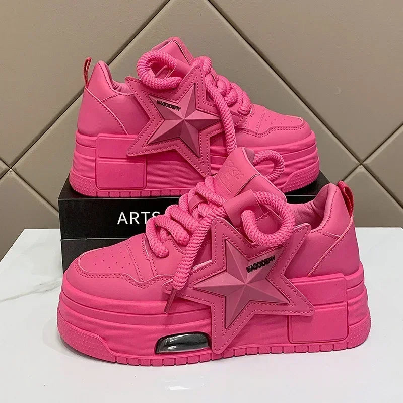 Sports Star Platform Sneakers