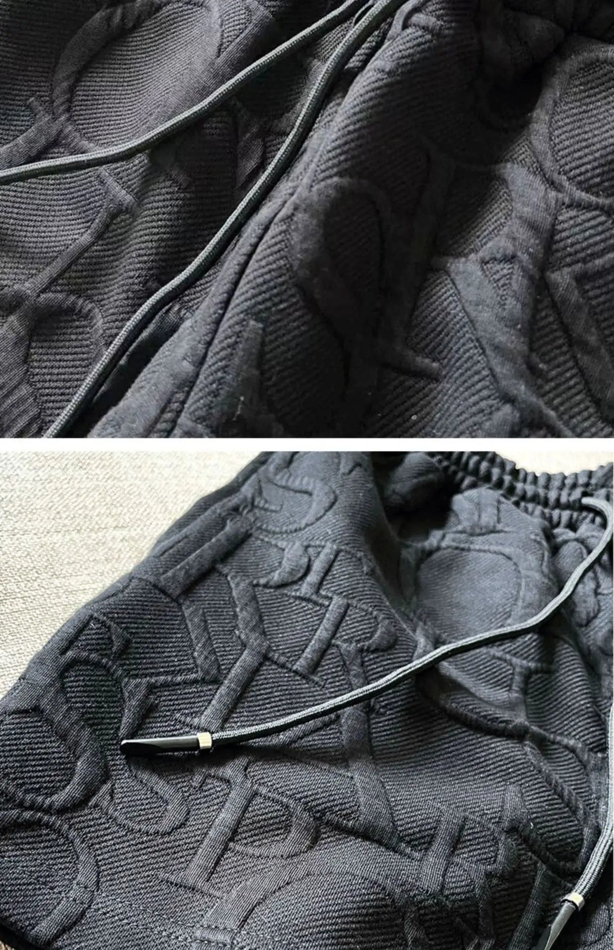 Letter Printed 2-piece set