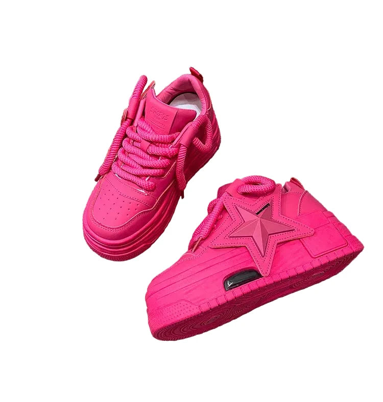 Sports Star Platform Sneakers