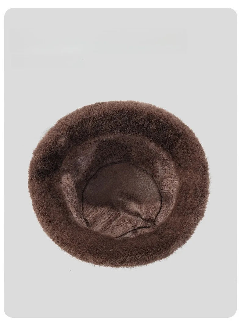 Faux Fur Bucket Hat