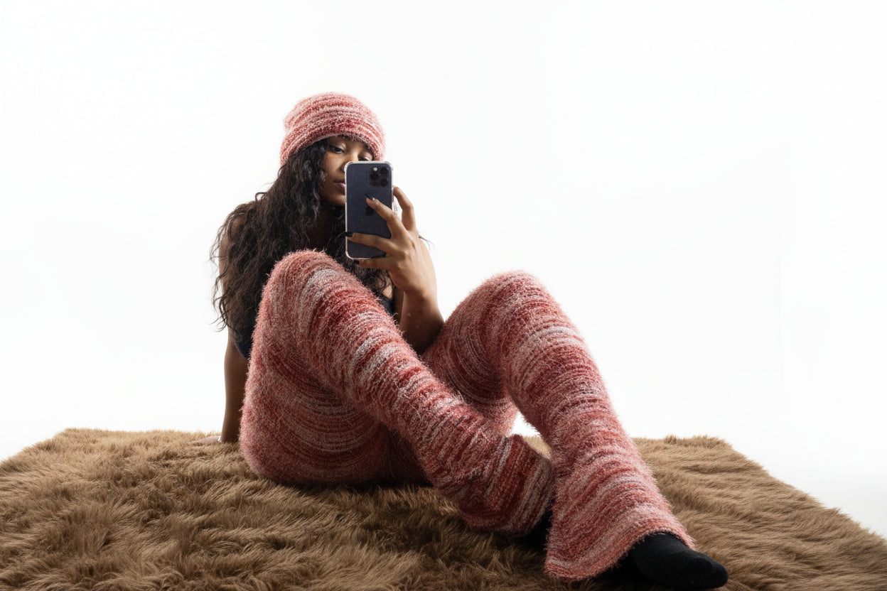 Furry Flare Yoga Pants