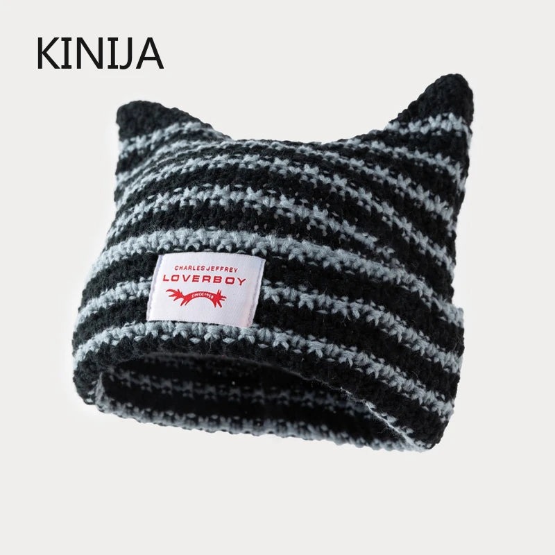 Lover Boy Knitted Beanie Hat