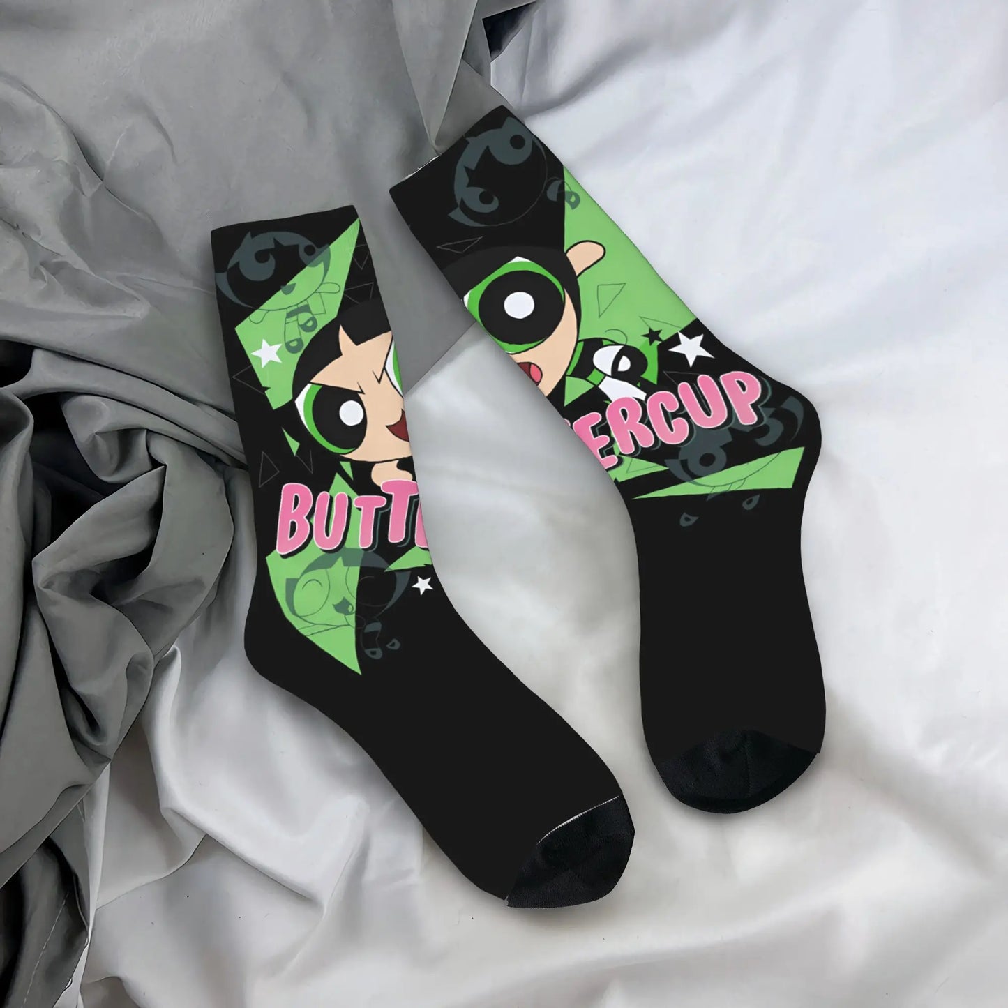 The Powerpuffs Girls Buff Socks