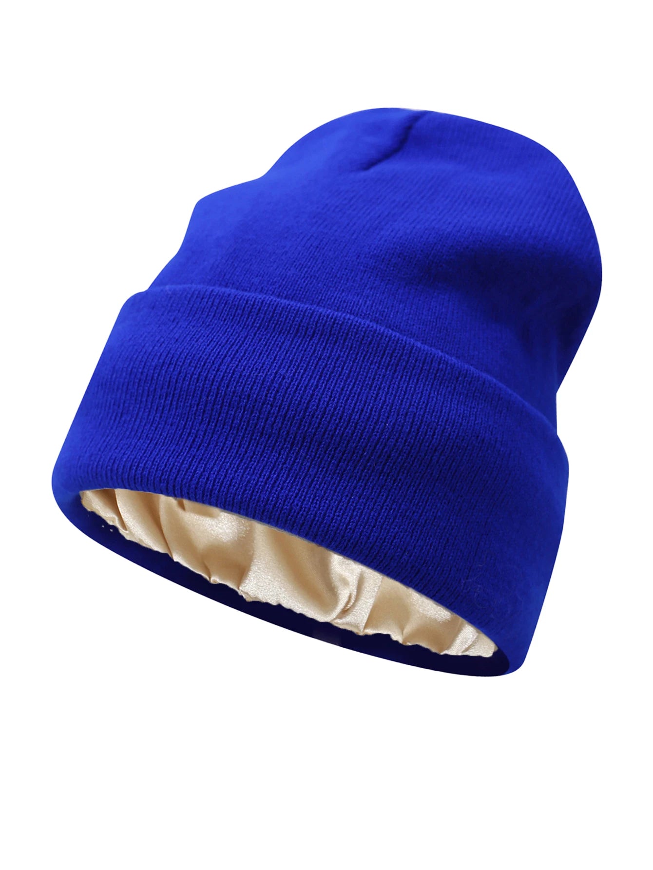 Unisex Satin Lined Beanie Hat For Women