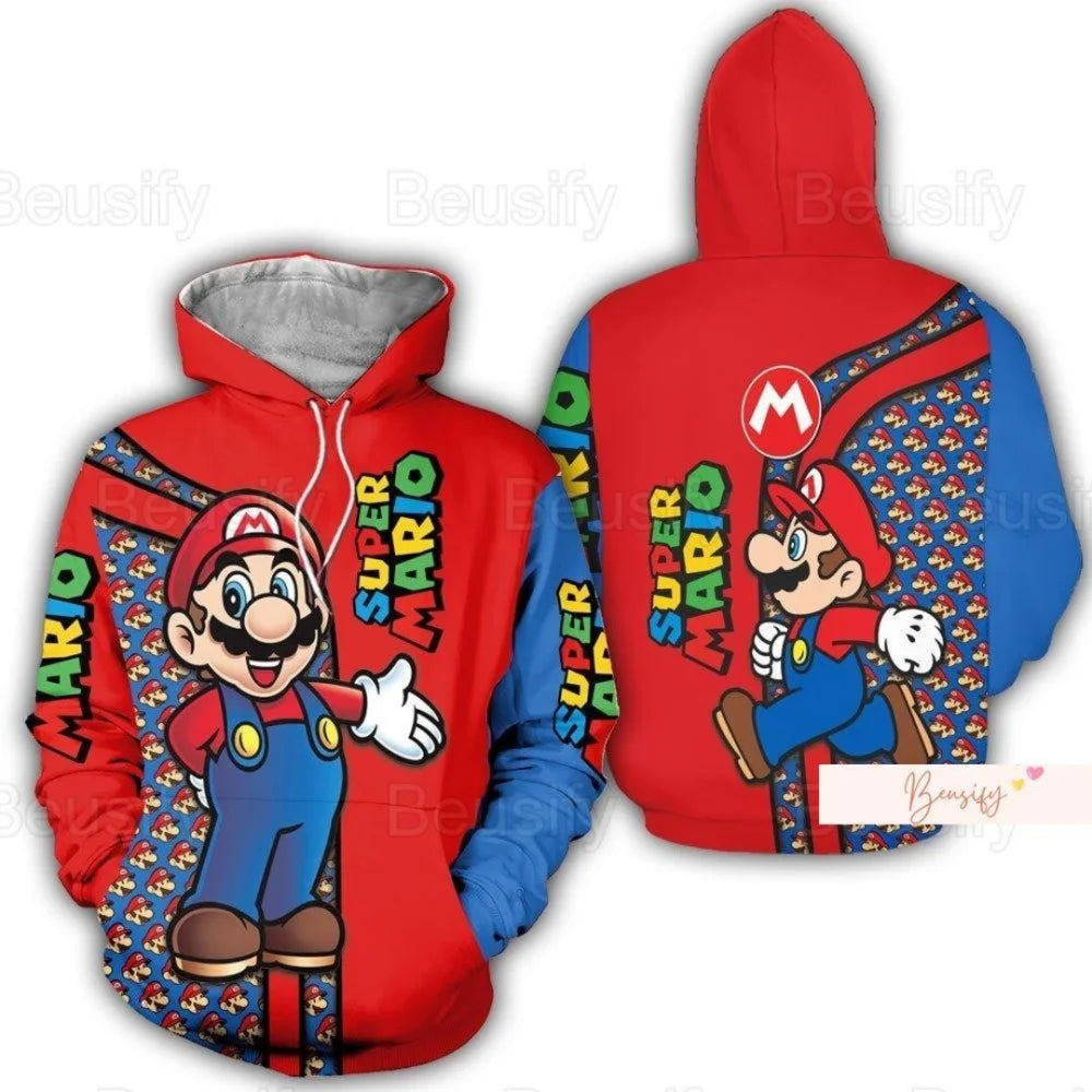Super Mario and Friends Holiday Party Sweatshirt