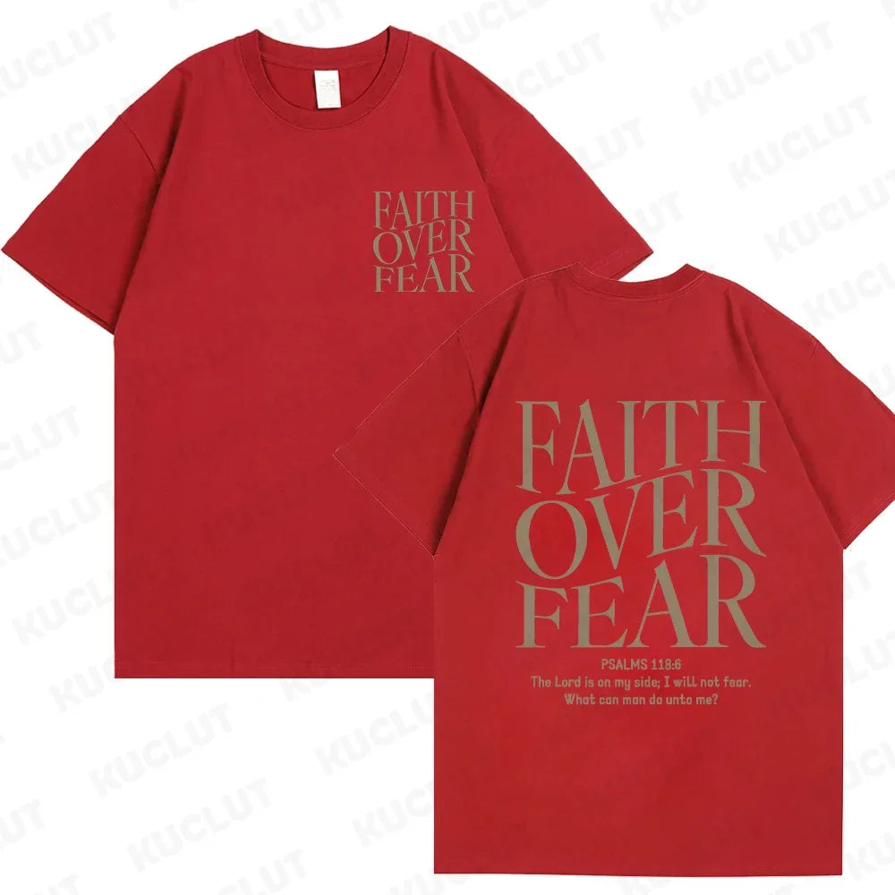 Faith Over Fear Women T-shirt
