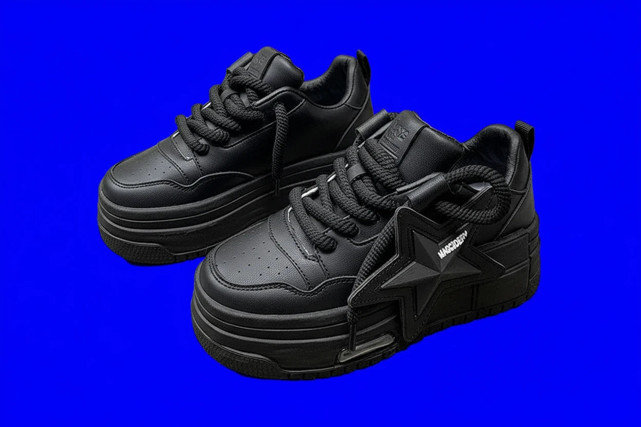 Sports Star Platform Sneakers