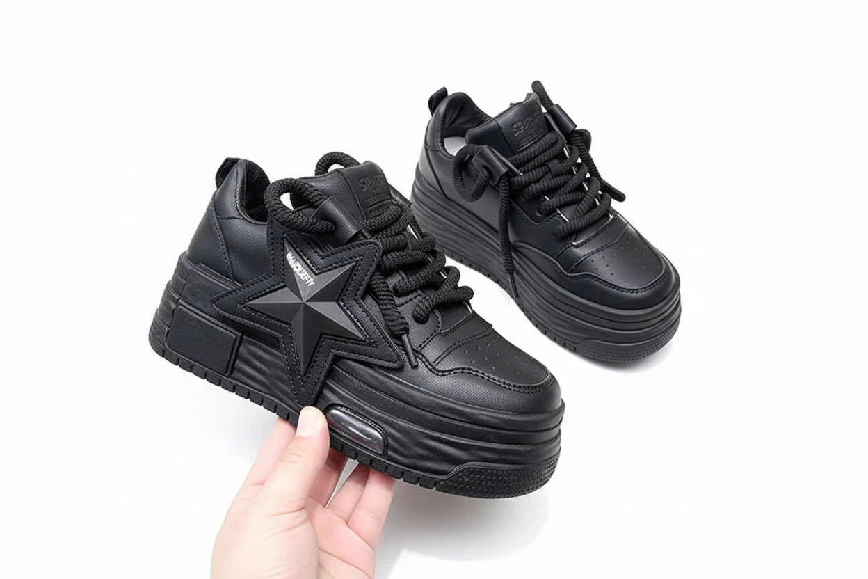 Sports Star Platform Sneakers