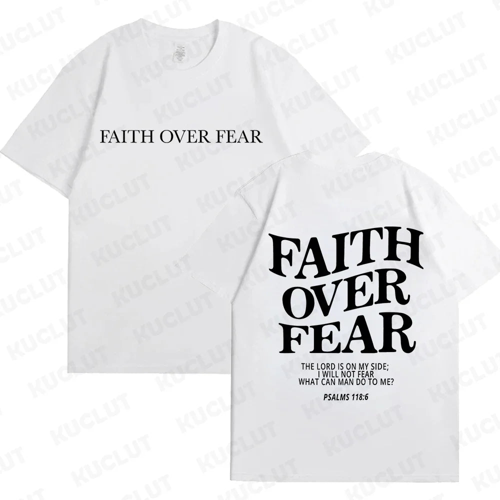 Faith Over Fear Women T-shirt