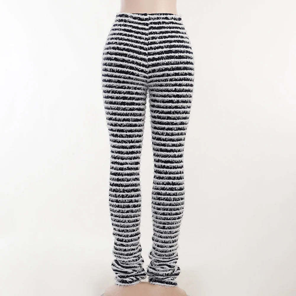 FlexStripe Wide-Leg Pants