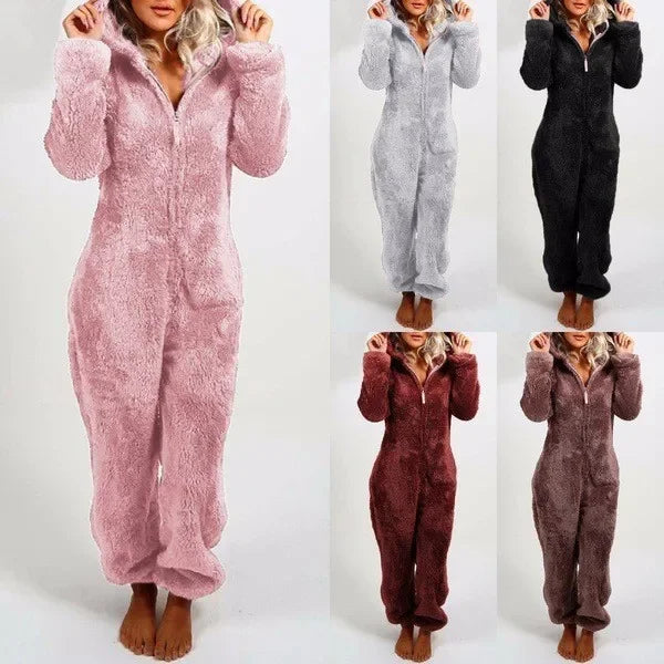 Women's Fleece Onesie Pajamas