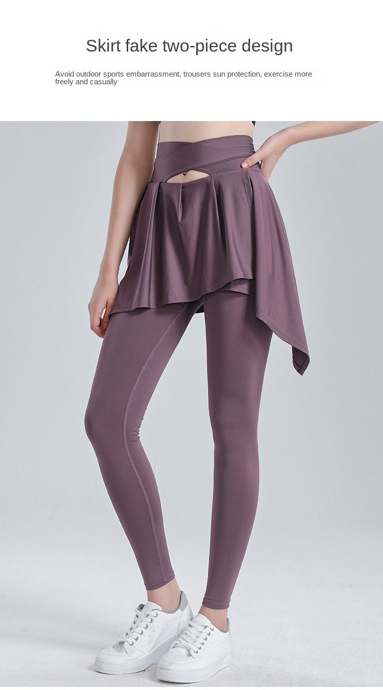 Mini Skirt + Leggings With Pockets