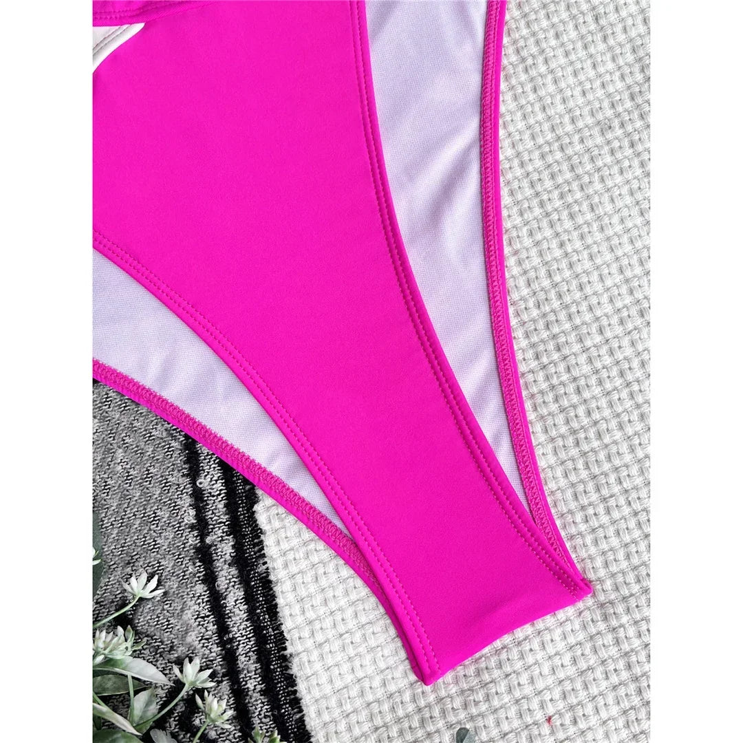 Deep V Neck One Piece Jump Suit