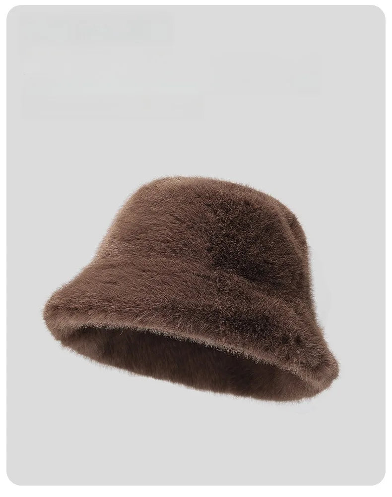 Faux Fur Bucket Hat