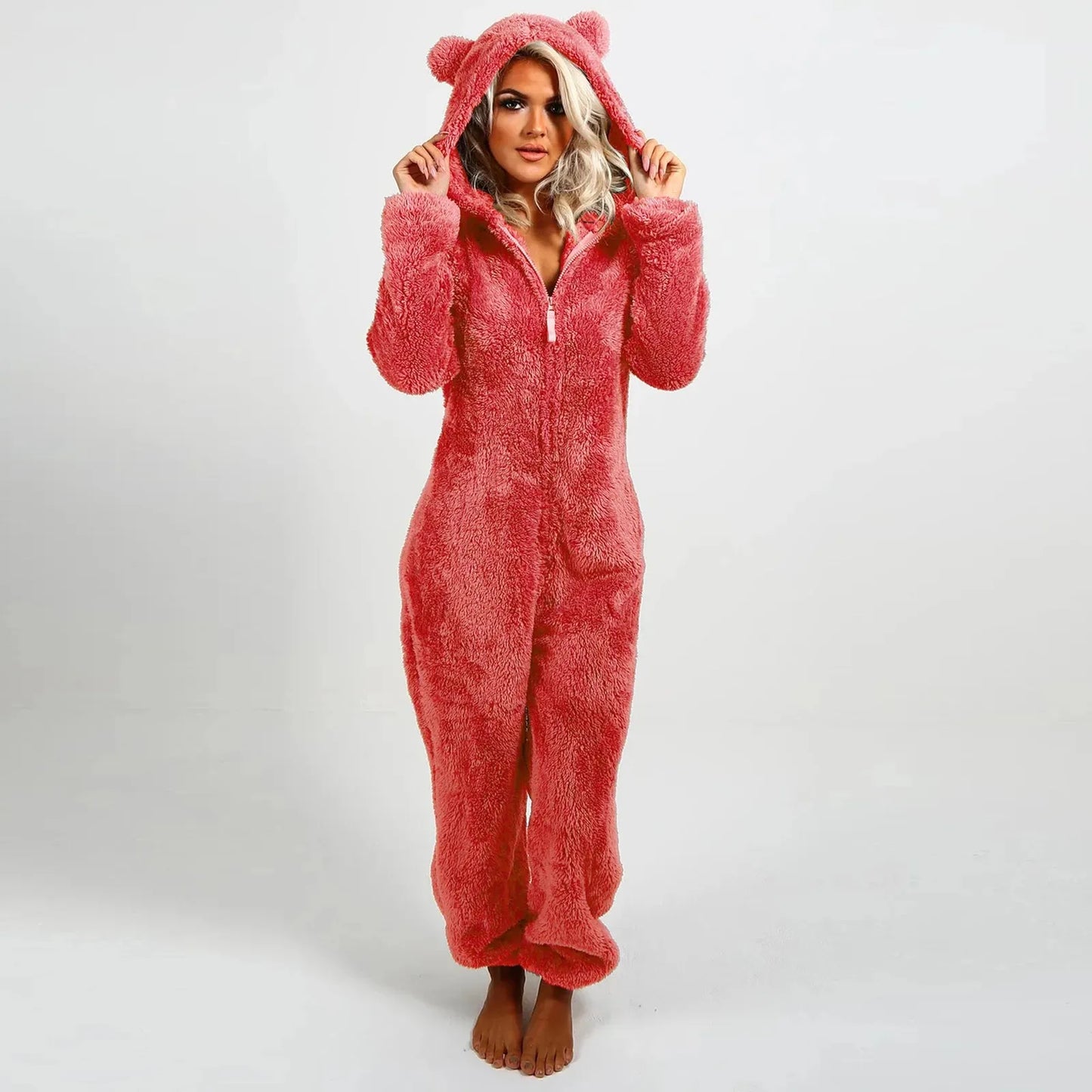 Women's Fleece Onesie Pajamas