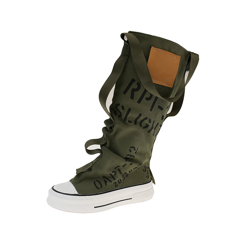 Thigh High A-Star Flat Sneaker