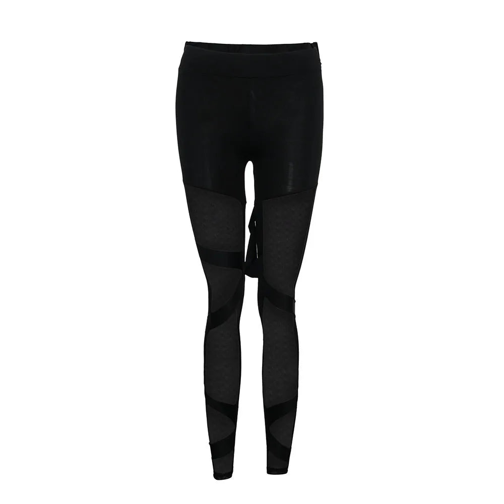 Leggings Spliced Mesh