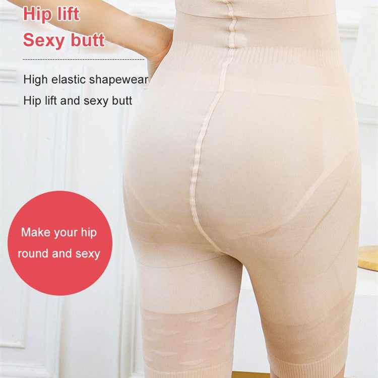 Ladies Postpartum Weight Loss Large Size Breathable Abdominal Hip Lifting Pants