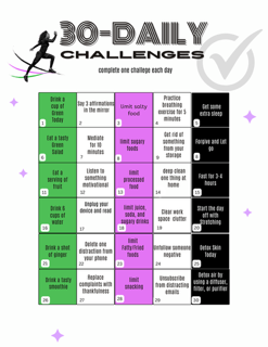 30 day daily detox